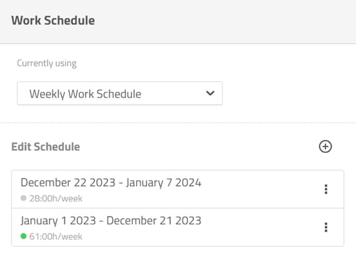 work-schedule